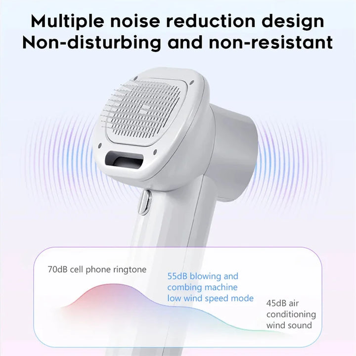 Dog Dryer Smart Hair Dryer for Dogs Pet Mascotas Perros Cat Brush Hair Removing Combing Blow Comb Grooming Accessories Supplies