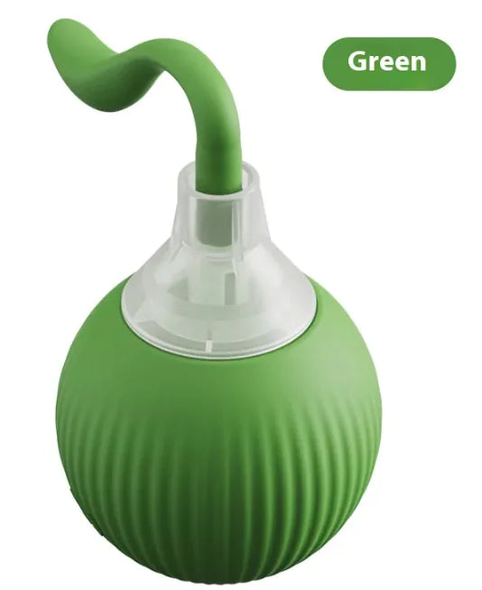 Rechargeable Smart Pet Chase Ball – Automatic Bouncing Toy for Indoor Cat & Dog Enrichment with Tail Attachment