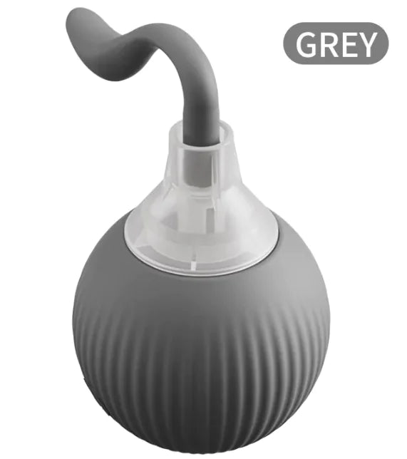 Rechargeable Smart Pet Chase Ball – Automatic Bouncing Toy for Indoor Cat & Dog Enrichment with Tail Attachment